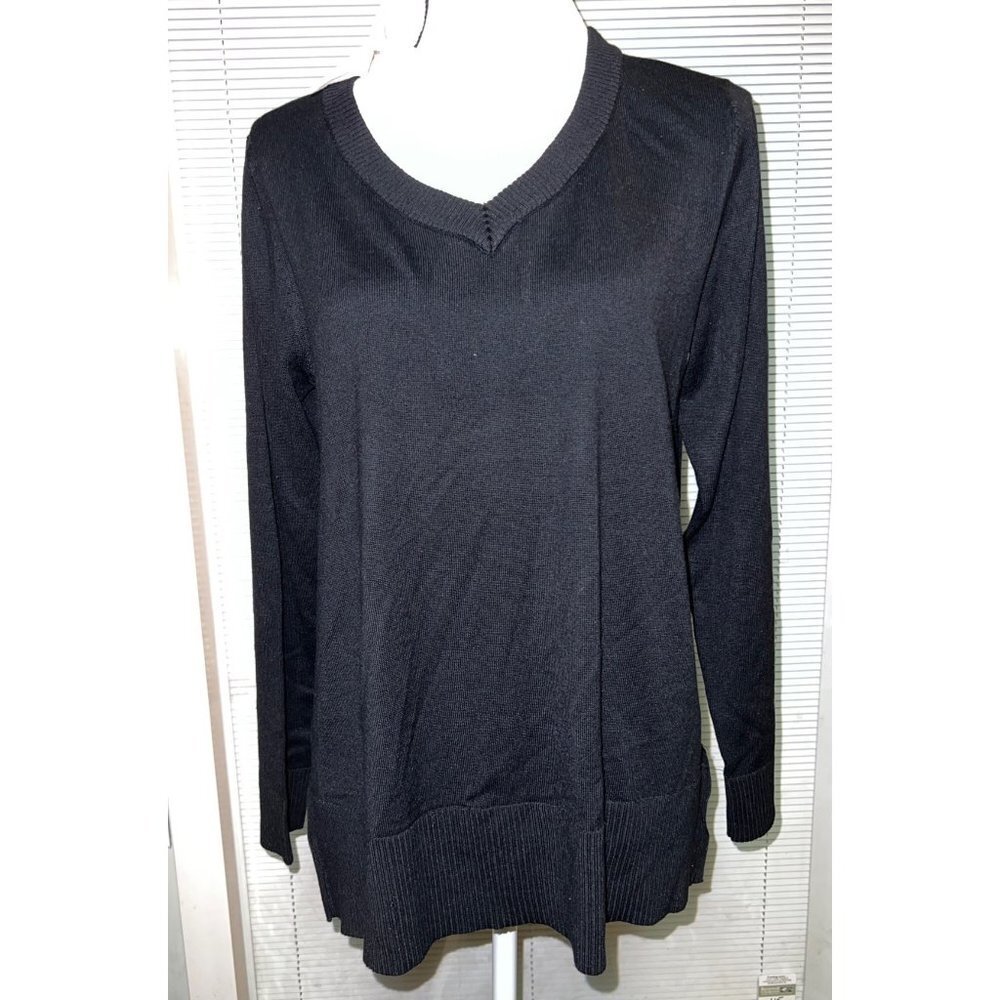 Cable & Gauge White Collar Women Tunic -- Large